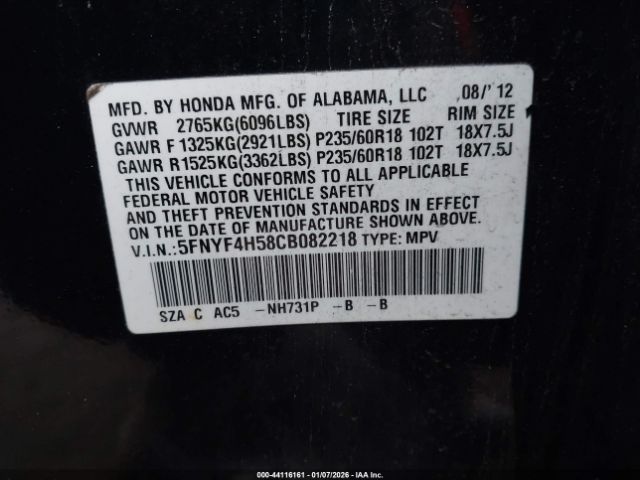 Honda Pilot Ex-l Image 10