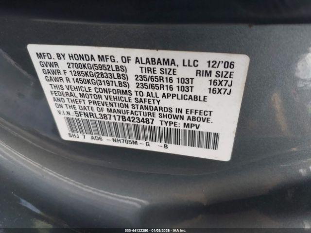 Honda Odyssey Ex-l Image 6